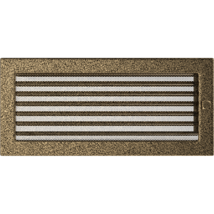 Решітка чорно-золотий 17*37 (фарбована) жалюзі