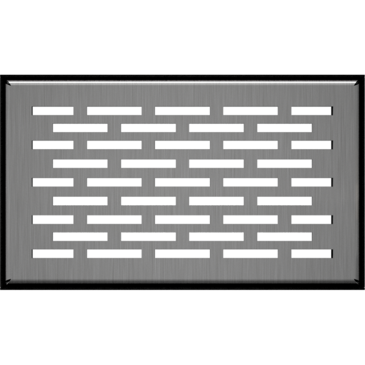 Решітка FLOOR шліфована сталь 11*17