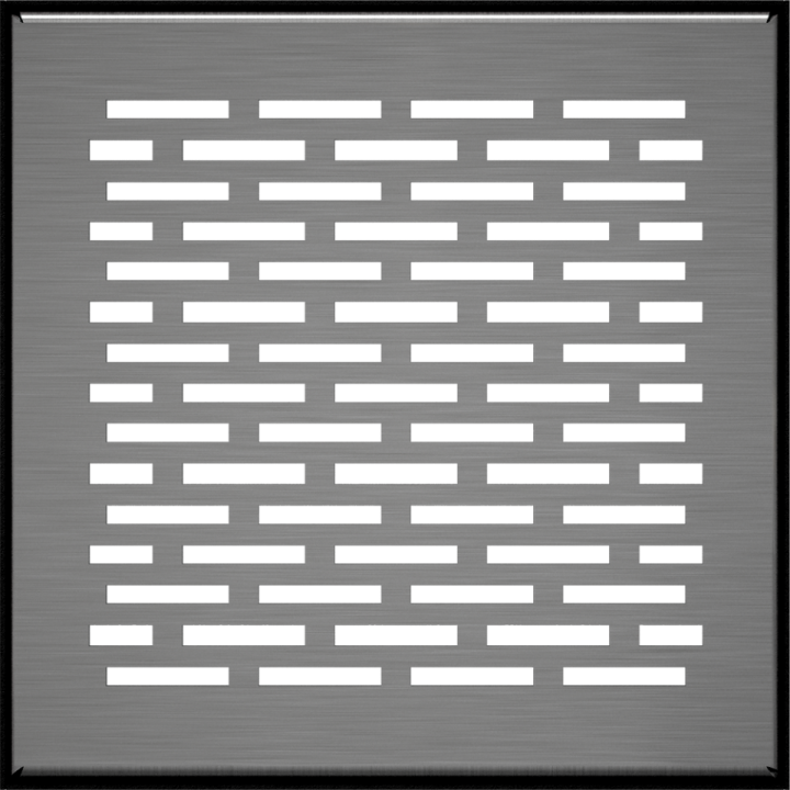 Решітка FLOOR шліфована сталь 17*17