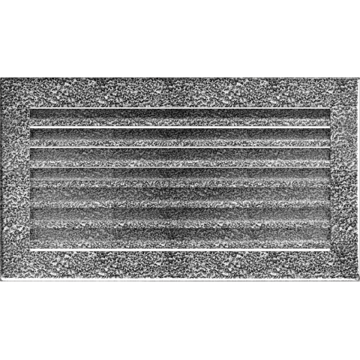 Решітка FRESH чорно-срібна 17*30