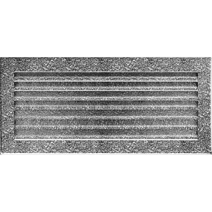 Решітка FRESH чорно-срібна 17*37