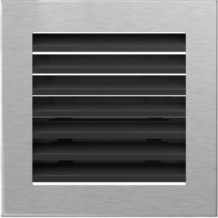 Решітка FRESH шліфована сталь 17*17