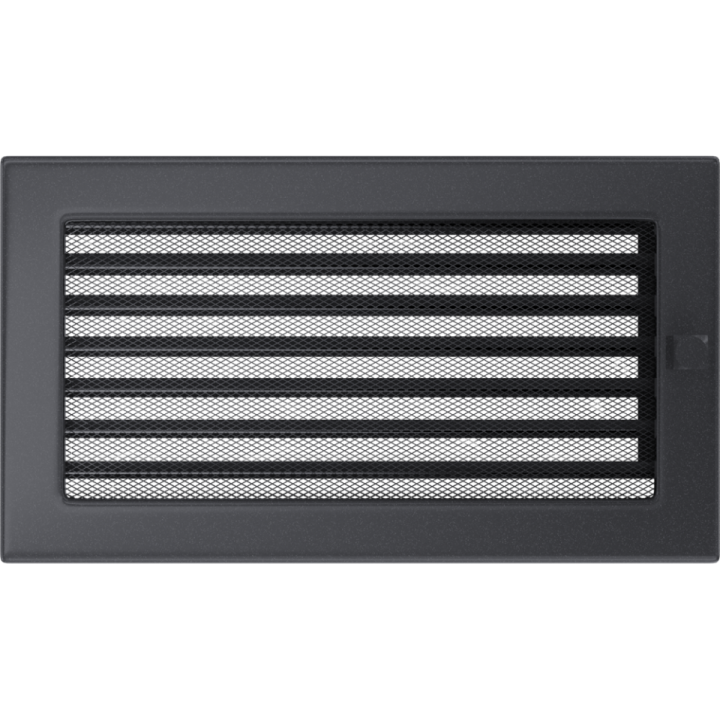 Решітка графітова 17*30 (фарбована) жалюзі