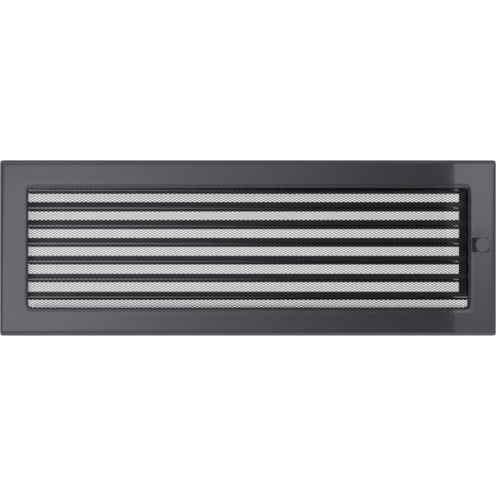 Решітка графітова 17*49 (фарбована) жалюзі