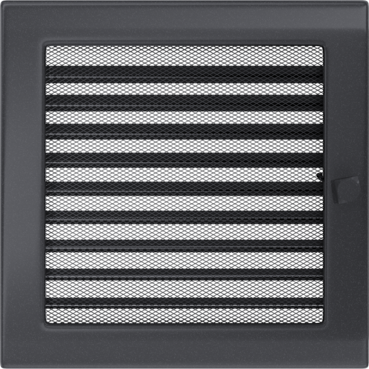 Решітка графітова 22*22 (фарбована) жалюзі