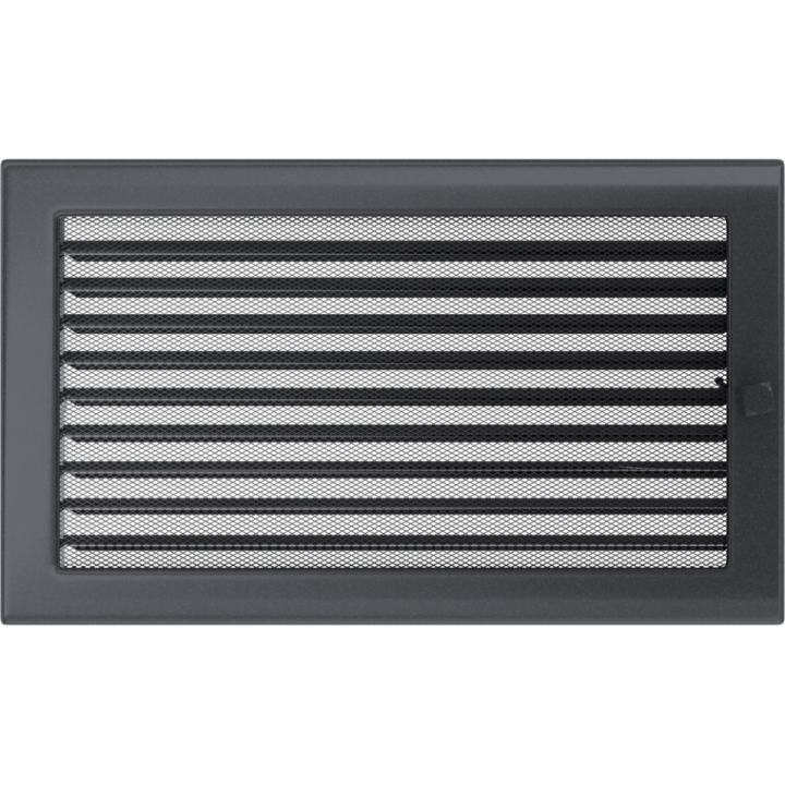 Решітка графітова 22*37 (фарбована) жалюзі