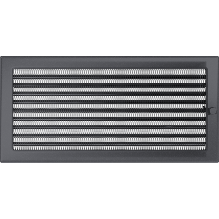 Решітка графітова 22*45 (фарбована) жалюзі