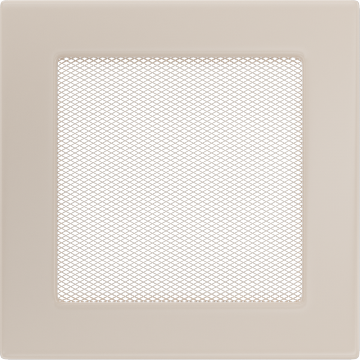 Решітка кремова 17*17 (фарбована)