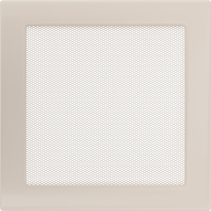 Решітка кремова 22*22 (фарбована)