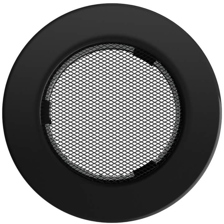 Решітка кругла чорна 100
