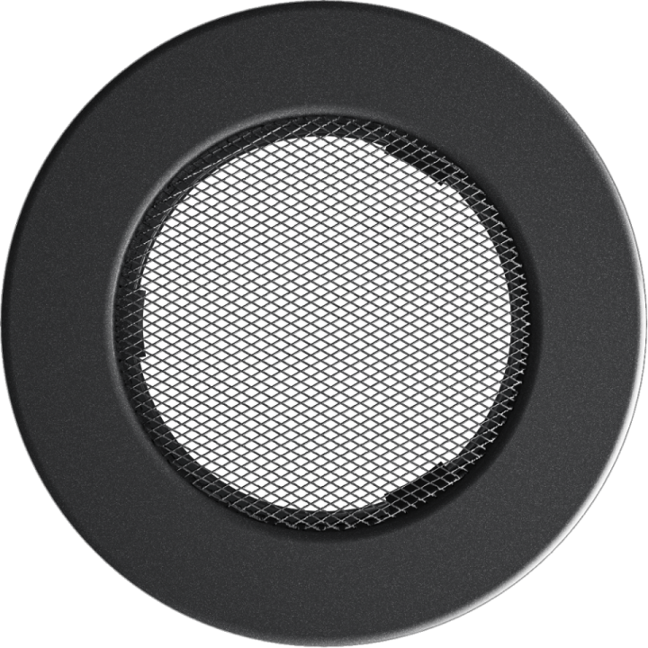 Решітка кругла графітова 100