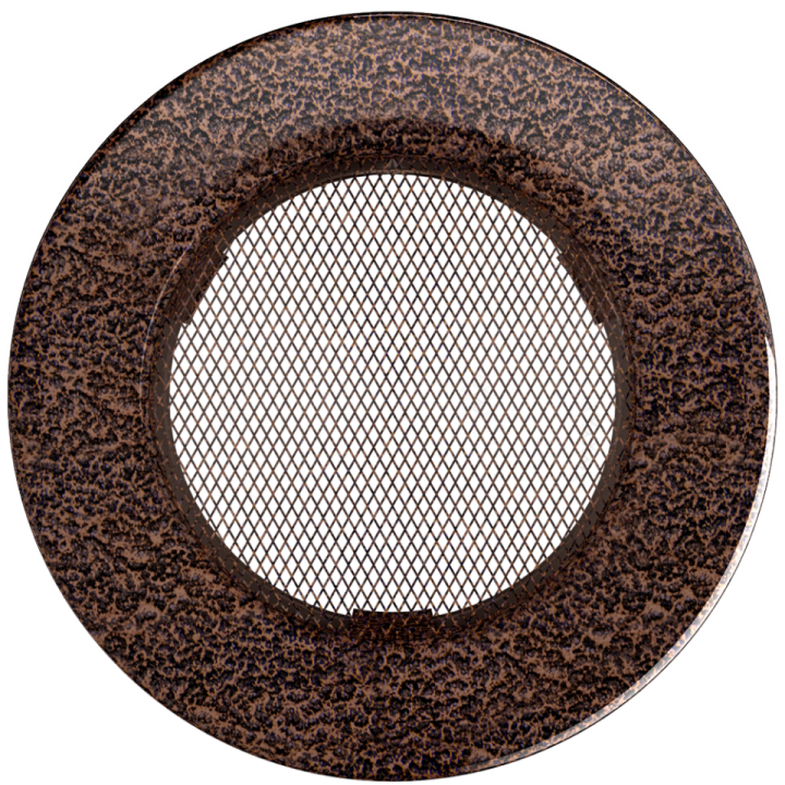 Решітка кругла мідна 100