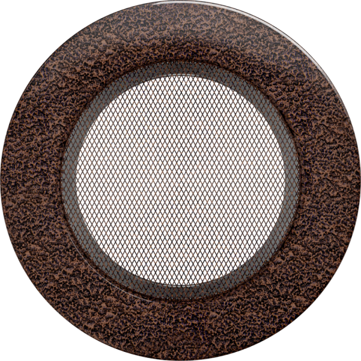 Решітка кругла мідна 125