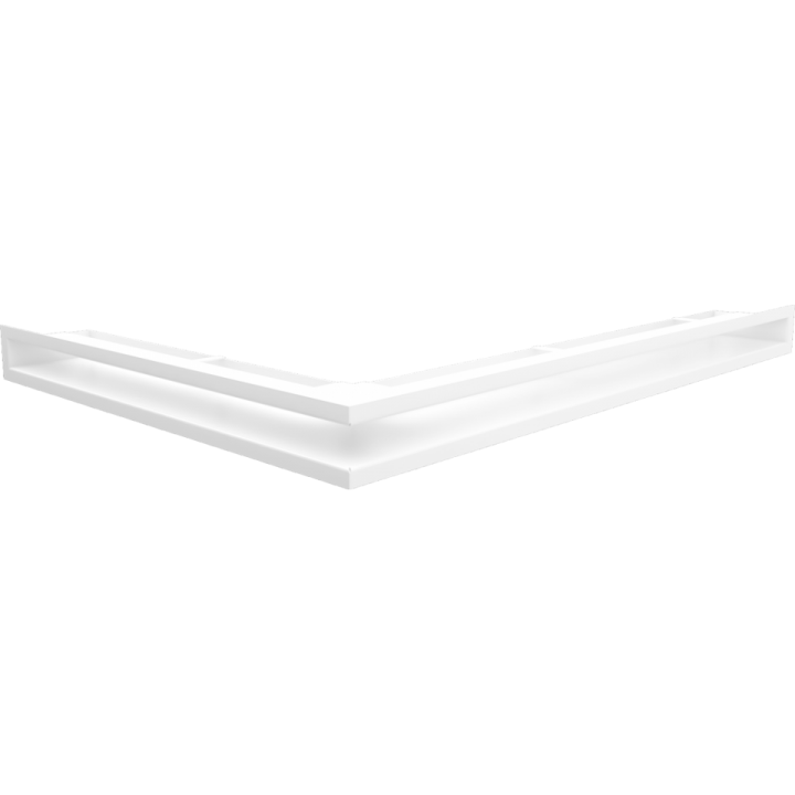 Решітка LUFT біла кутова права 54,7*76,6*6