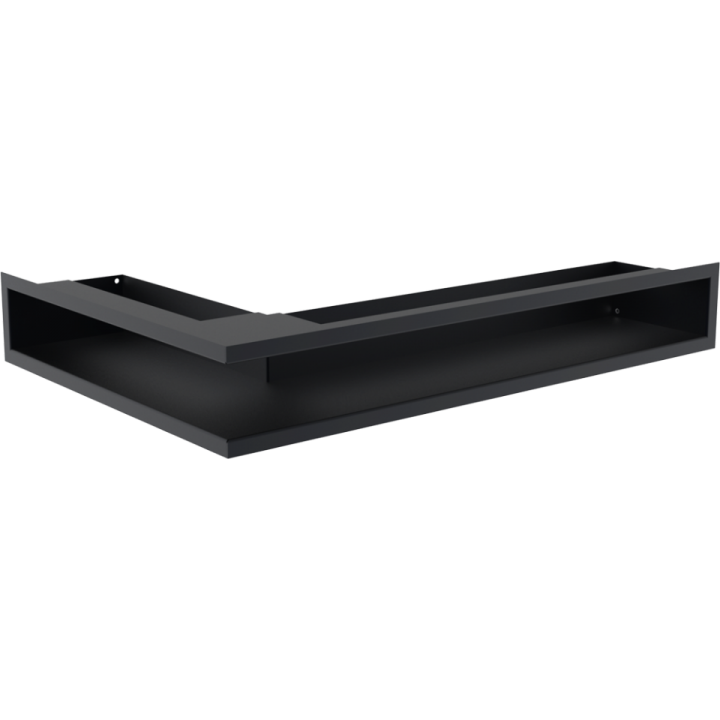 Решітка LUFT графітова кутова права 40*60*9