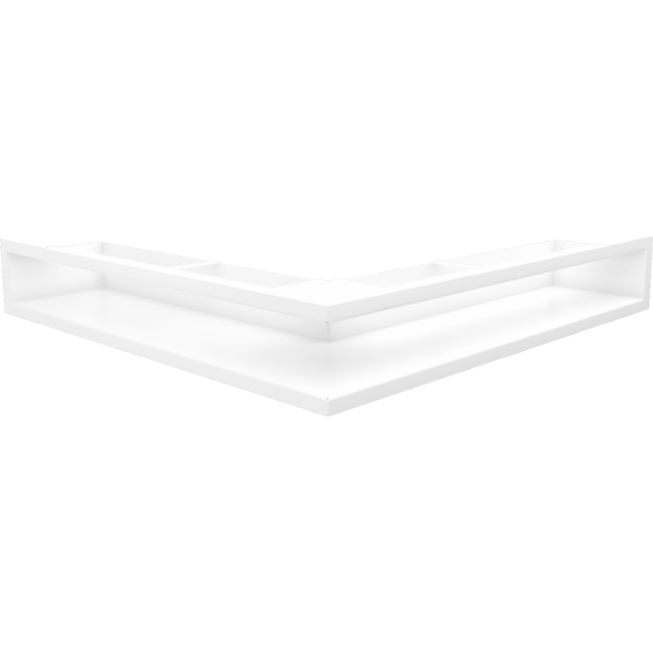 Решітка LUFT SF біла кутова 56*56*9