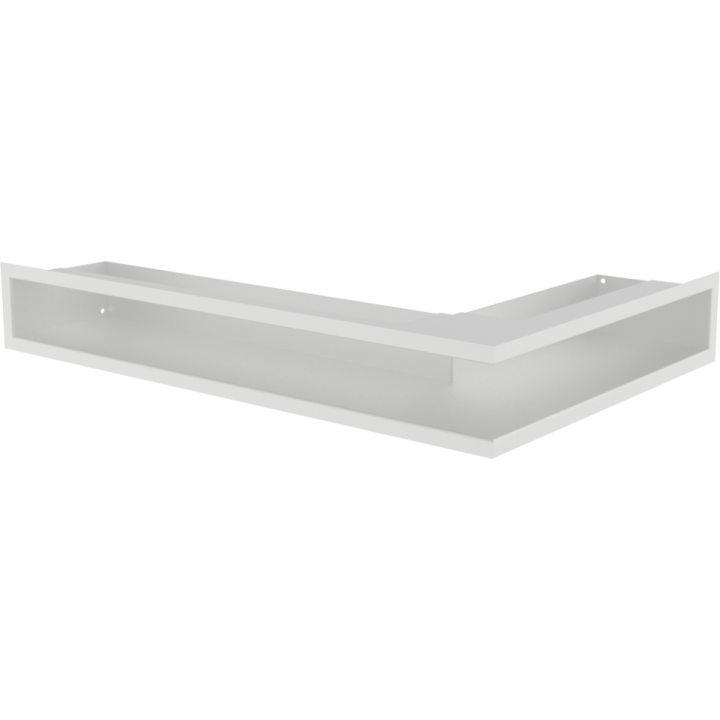 Решітка LUFT SF біла кутова ліва 60*40*9