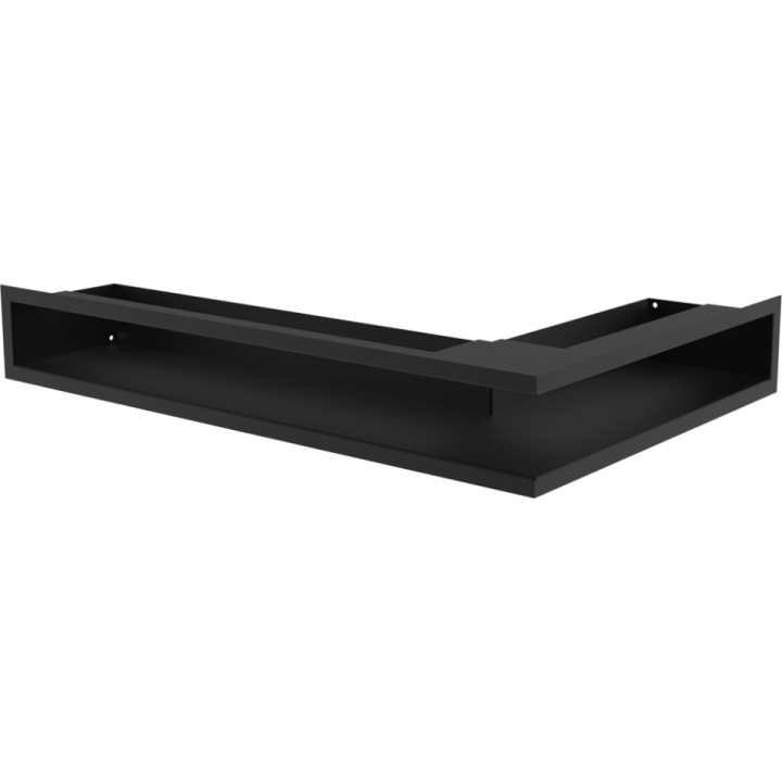 Решітка LUFT SF чорна кутова ліва 60*40*9