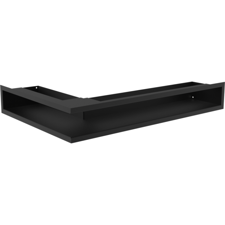 Решітка LUFT SF чорна кутова права 40*60*9