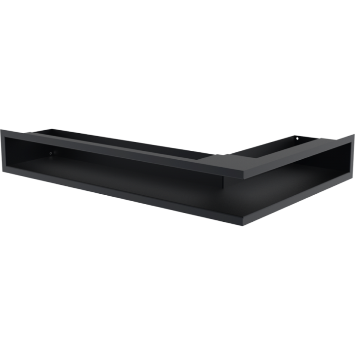 Решітка LUFT SF графітова кутова ліва 60*40*9