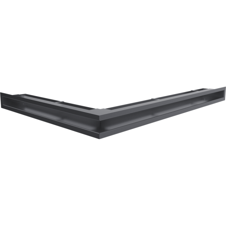 Решітка LUFT SF графітова кутова права 54,7*76,6*6