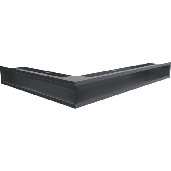 Решітка LUFT SF графітова кутова права 54,7*76,6*9