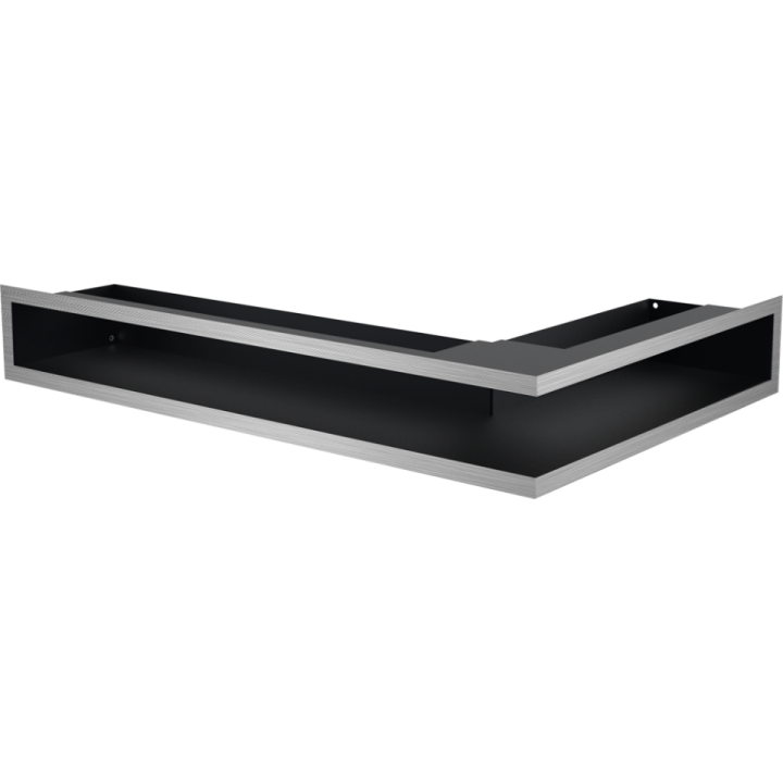 Решітка LUFT SF шліфована сталь кутова ліва 60*40*9