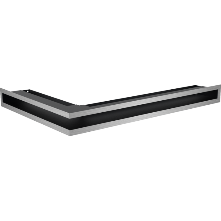 Решітка LUFT SF шліфована сталь кутова права 40*60*6