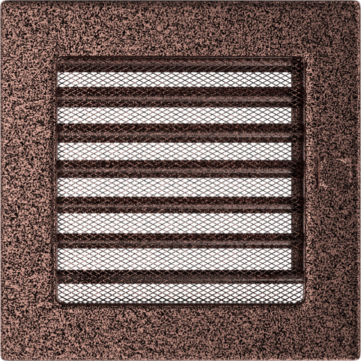 Решітка мідна 17*17 (фарбована) жалюзі