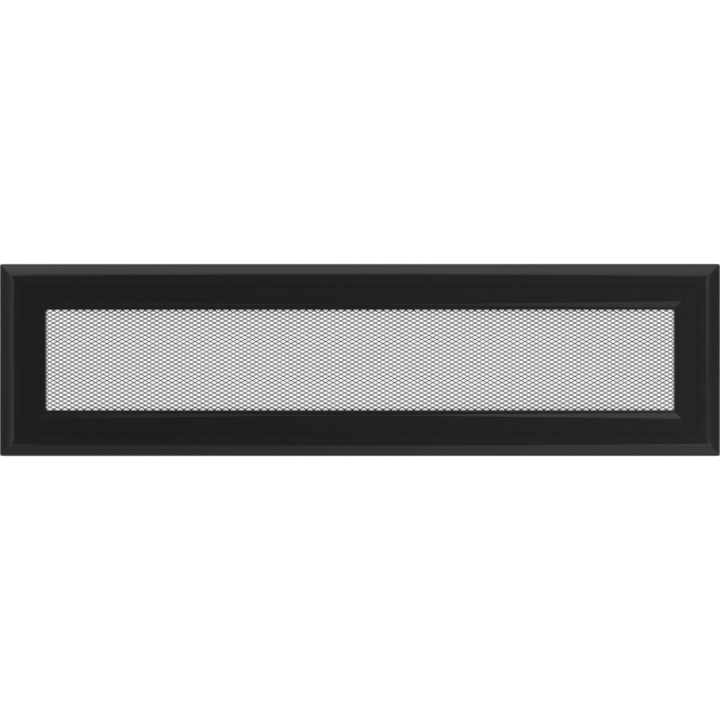 Решітка Oskar чорна 11*42 (фарбована)