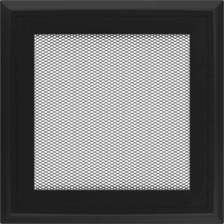 Решітка Oskar чорна 17*17 (фарбована)