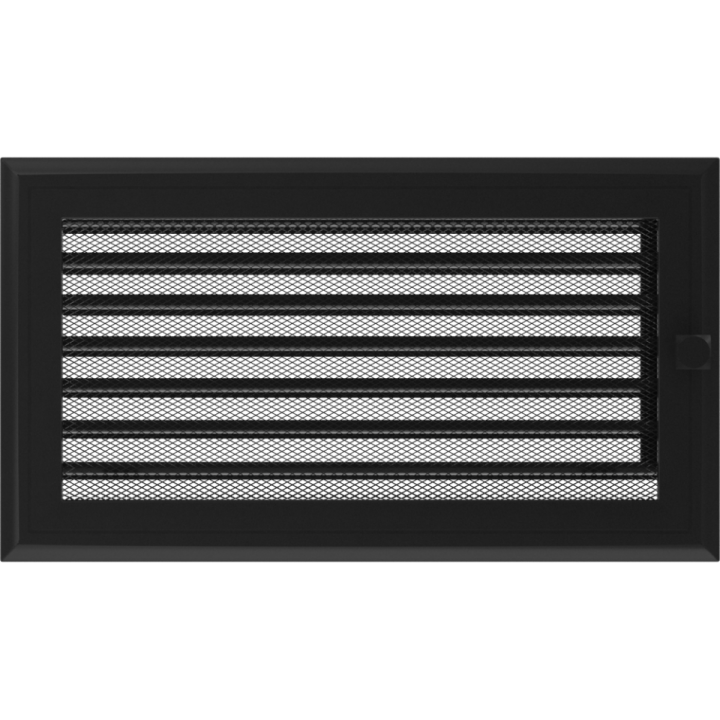 Решітка Oskar чорна 17*30 (фарбована) жалюзі