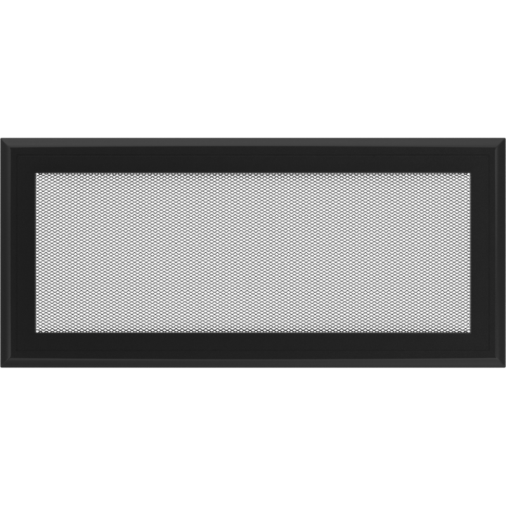 Решітка Oskar чорна 17*37 (фарбована)