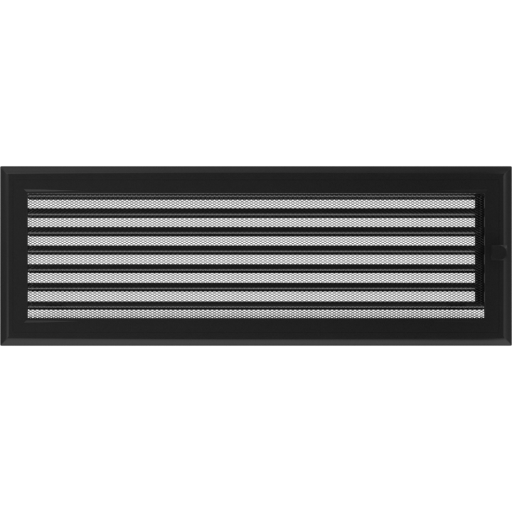 Решітка Oskar чорна 17*49 (фарбована) жалюзі