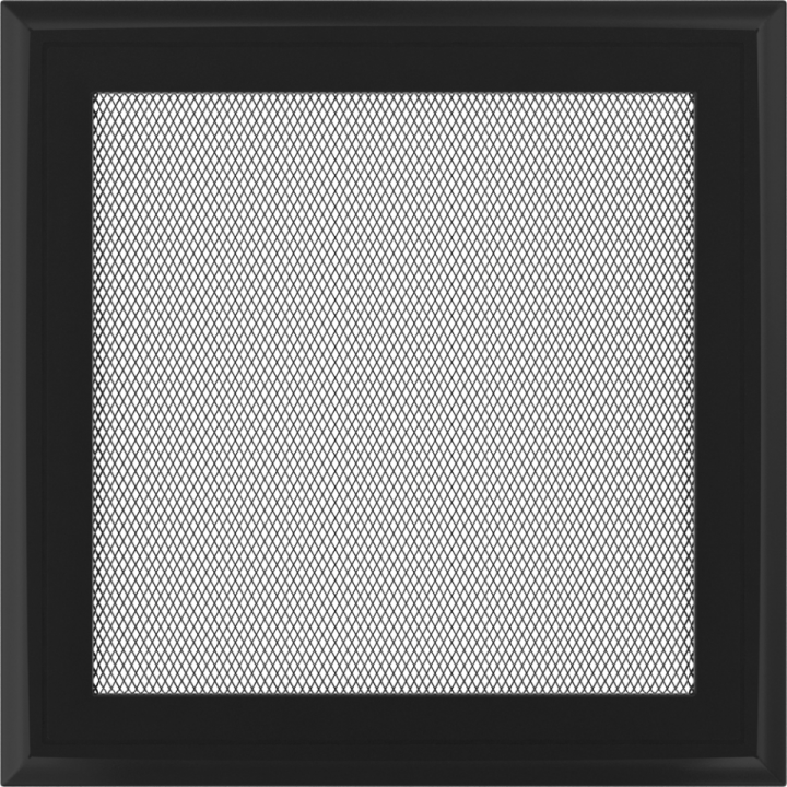 Решітка Oskar чорна 22*22 (фарбована)