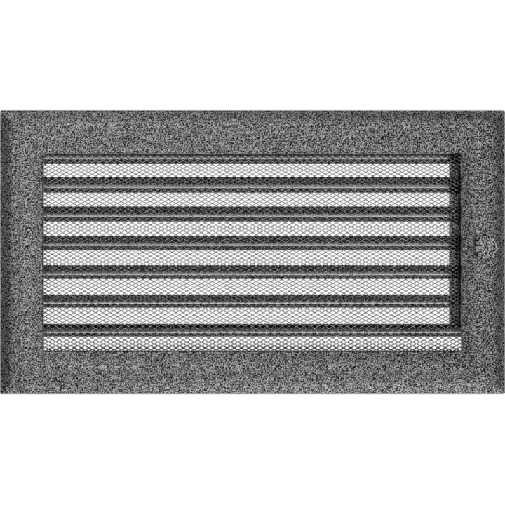 Решітка Oskar чорно-срібна 17*30 (фарбована) жалюзі