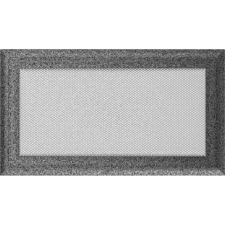 Решітка Oskar чорно-срібна 17*30 (фарбована)