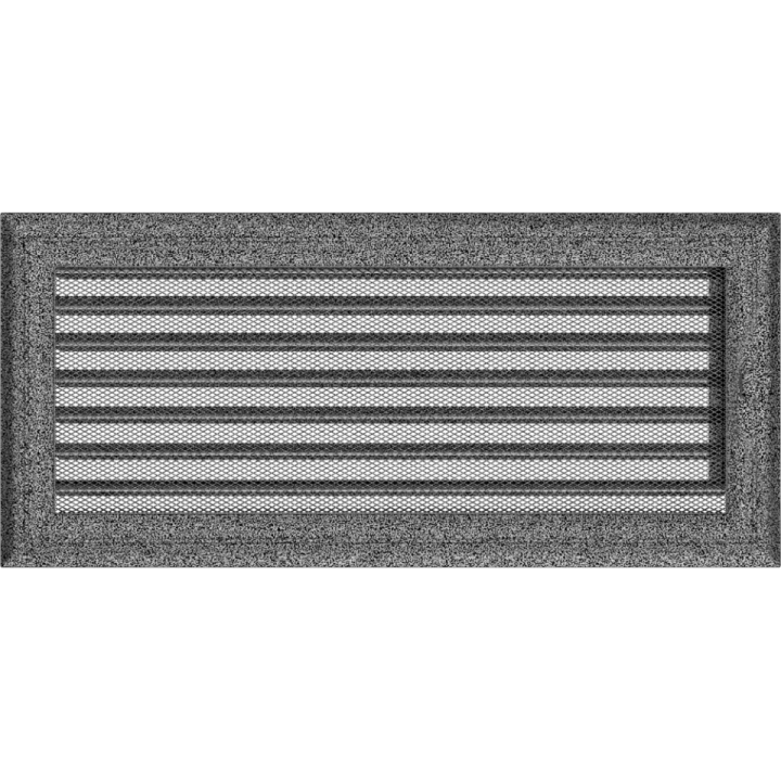 Решітка Oskar чорно-срібна 17*37 (фарбована) жалюзі