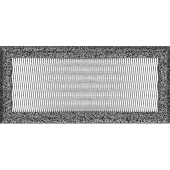 Решітка Oskar чорно-срібна 17*37 (фарбована)