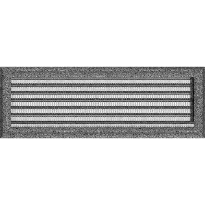 Решітка Oskar чорно-срібна 17*49 (фарбована) жалюзі