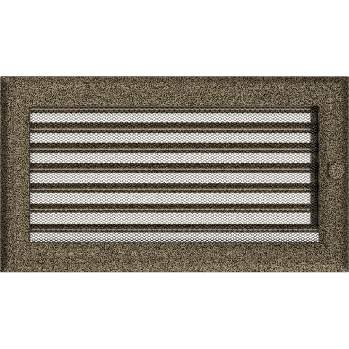 Решітка Oskar чорно-золота 17*30 (фарбована) жалюзі