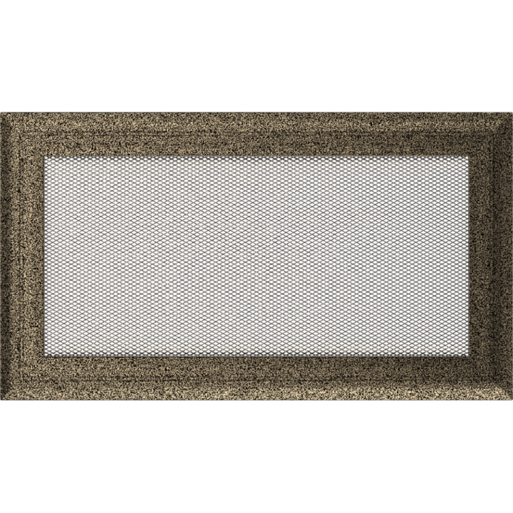 Решітка Oskar чорно-золота 17*30 (фарбована)