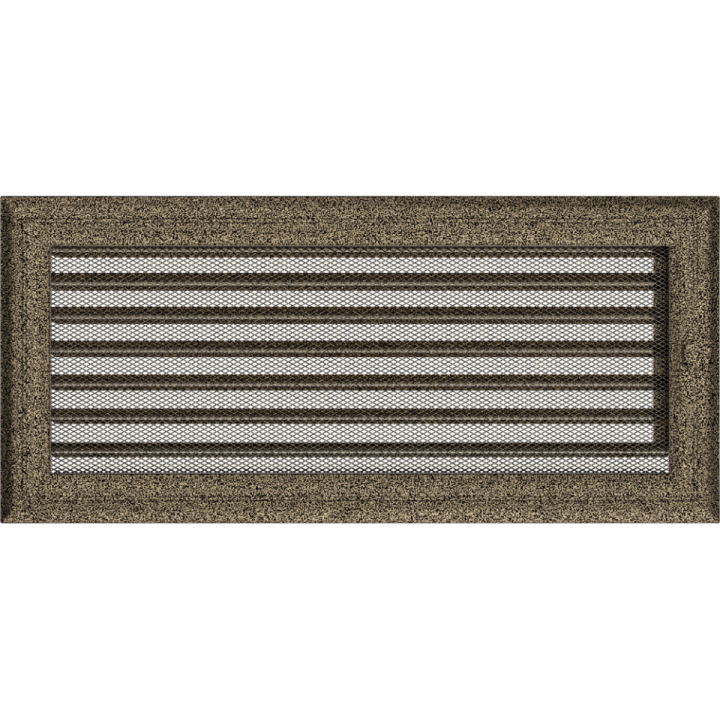 Решітка Oskar чорно-золота 17*37 (фарбована) жалюзі