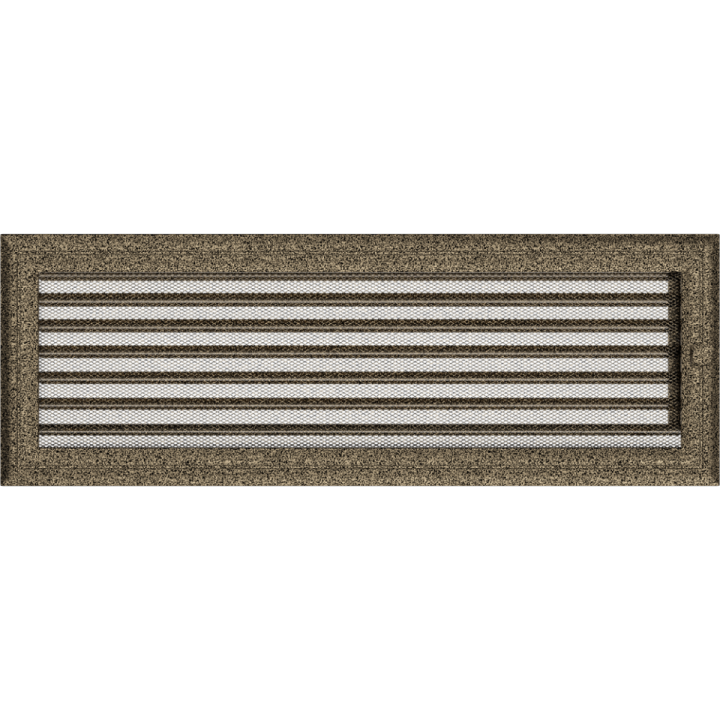 Решітка Oskar чорно-золота 17*49 (фарбована) жалюзі