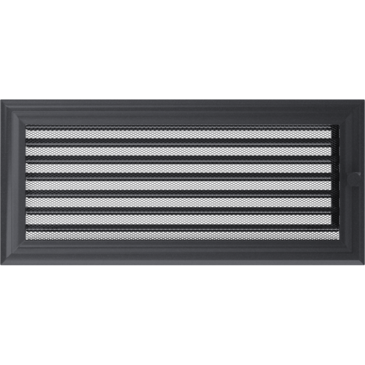 Решітка Oskar графітова 17*37 (фарбована) жалюзі