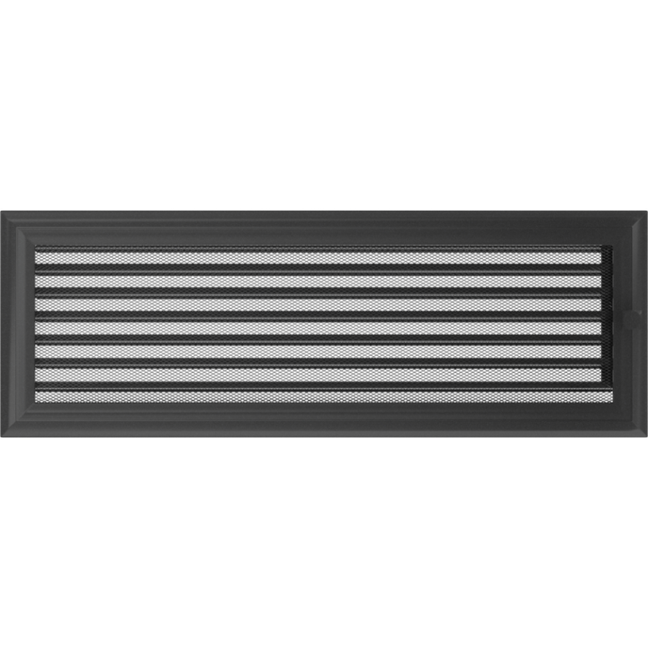 Решітка Oskar графітова 17*49 (фарбована) жалюзі