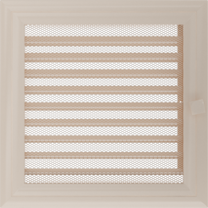 Решітка Oskar кремова 22*22 (фарбована) жалюзі