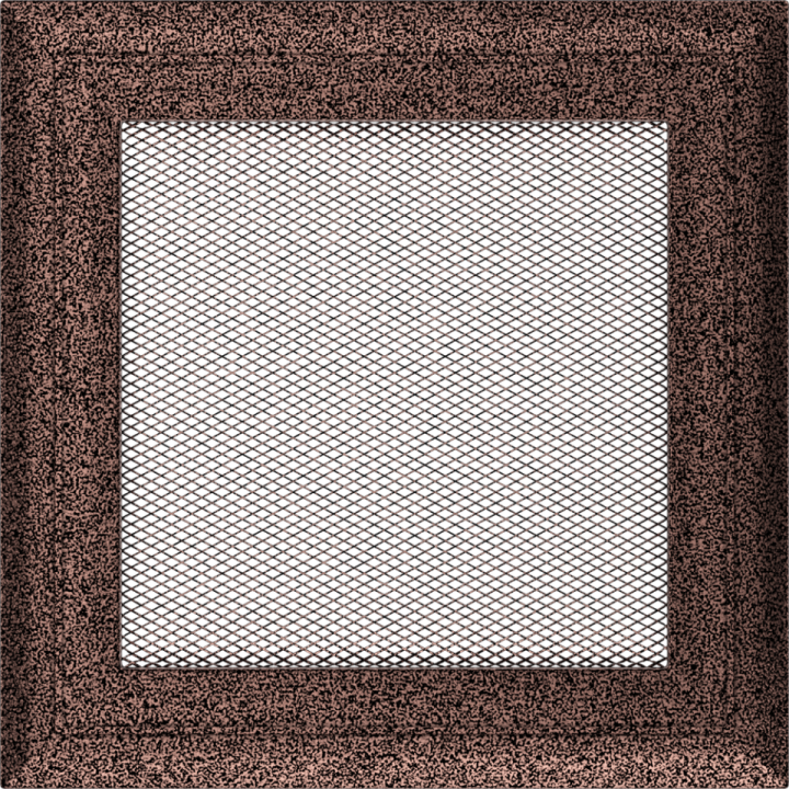 Решітка Oskar мідна 17*17 (фарбована)