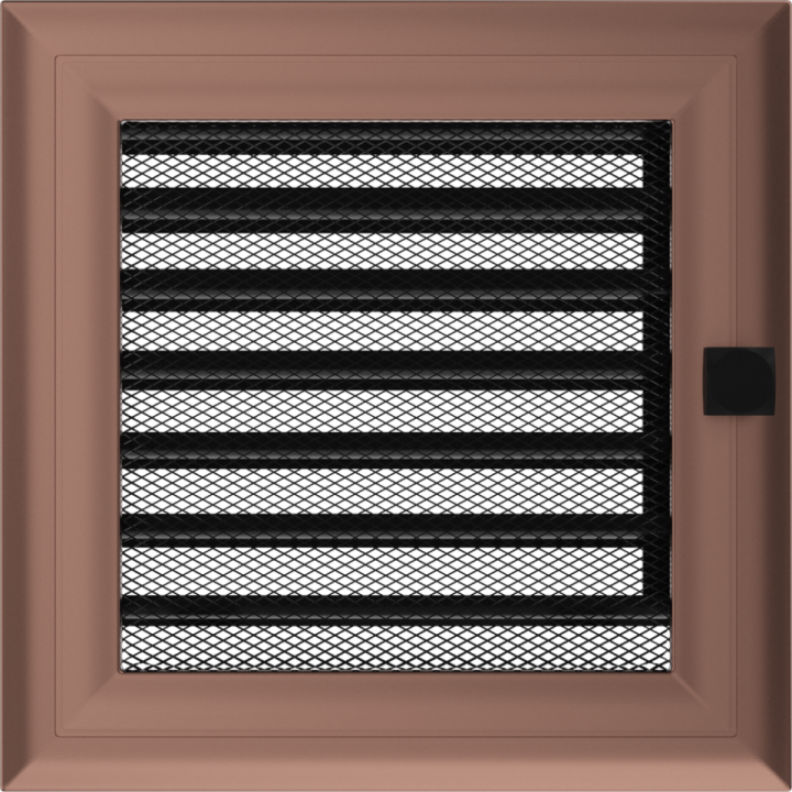 Решітка Oskar мідна 17*17 жалюзі