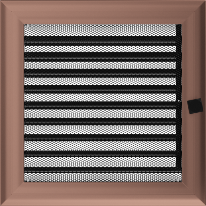 Решітка Oskar мідна 22*22 жалюзі